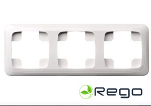 A/B 3-viet. rāmis balta ALFA (10) K14-135-03