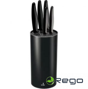 SMILE nažu komplekts ar koka statīvu 6gab.