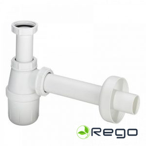 Viega Izlietnes sifons, 1¼ x 40 mm, plastmasa, balts (151560)