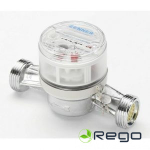 Ūdens skaitītājs ZENNER 1/2'' 80mm karstam ūd. ETWM0311015