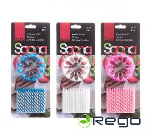 Saana svētku svecītes 24gab