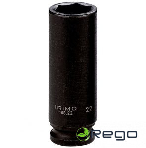 Irimo Sešstūra, triecienizturīga, dziļā muciņa 30mm, 1/2", blisterī (168-30-1)