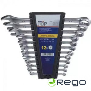 Dedra 1703K Kombinētās atslēgas CrV 8 gab.