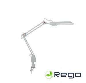 Galda lampa 100-240V 5W LED 8.8*28*74cm kabelis 1.6m balta