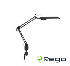 Galda lampa 100-240V 5W LED 8.8*28*74cm kabelis 1.6m melna