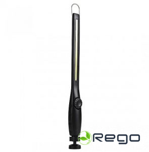 LED portatīvā lampa COB, 10W, 580Lm, 7000K, IP44, litija baterija