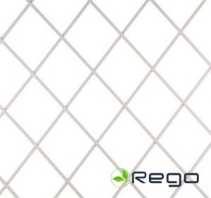 Tarmo Režģis plastmasas, balts, 100x230 cm