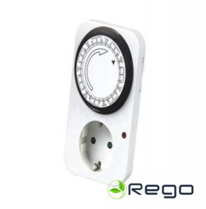 TS-WD1 Nedēļas mehāniskais taimeris, 7dienas programmēšana 42 on/off