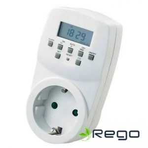 TS-ED201 Mini elektroniskais nedēļas taimeris, 12/24 progr. 20 on/off