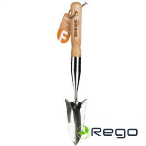 Dārza lāpstiņa ar koka rokturi 444mm 1847 Finland