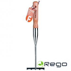 Dārza grābeklis ar koka rokturi 43.8cm 1848 FINLAND