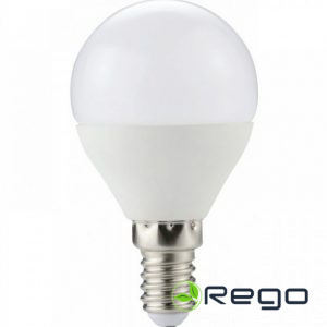 LED Spuldze G45-5W E14 4000K 470Lm RA?80