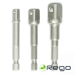 Dedra 18A1003 Uzgalu adapteru komplekts 3gab. 1/2, 1/4, 3/8