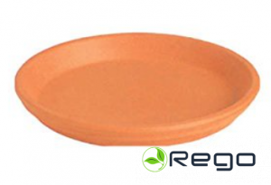 Puķu poda paliktnis māla 17cm