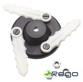 Makita Trimmera plastikāta asmenis 255mm (197188-6)