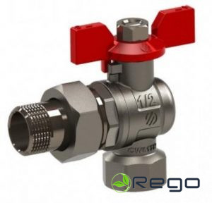 Lodveida ventīlis, līkais ARCO SENA 1', ar izjaucamo savienojumu 154305 (1991523)