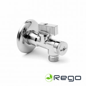 Dekoratīvais lodveida ventīlis ARCO A80MAC 1/2”-3/8”, ar filtru  02402MAC