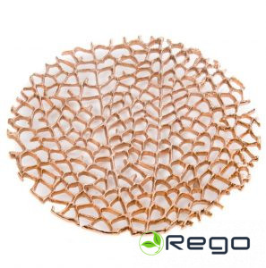 Dekoratīvs trauks Bonillo, bronzas, apaļš, D36cm