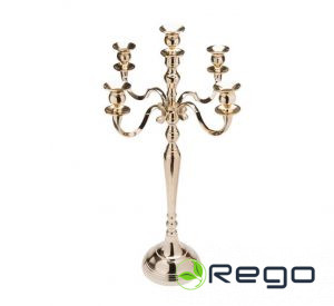 Svečturis Vianne, šampanieša krāsā, 63x27cm