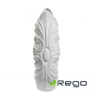 Vāze Gallicano, balta 19x14x57cm