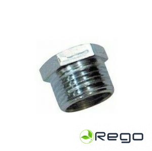 Pāreja 3/8F-1/2M, hromēta, 511 3/8-1/2 OC