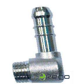 Štuceris ar līkumu 1/2M D15, hromēts, 536 (20558)