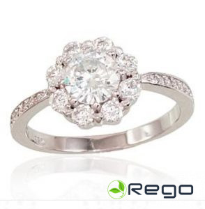 Sudraba gredzens 3,00g, 925, 17,5izm, cirkonijs