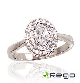 Sudraba gredzens 925, 3,00g, 18,5izm