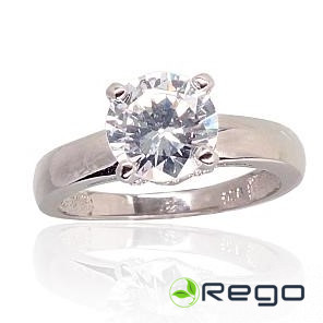 Sudraba gredzens 18,0 izm., 3.20g, 925, cirkonijs