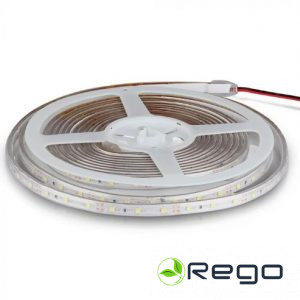 V-TAC LED lente, 12V, IP65 ūdensnedroša, auksti balta gais.6500K 5m_5W/m(420Lm/