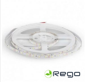 Cena par 1m_4.2W/m (420Lm/m) 0.35A/m LED lente, V-TAC, ūdensnedroša IP20, 12V, n