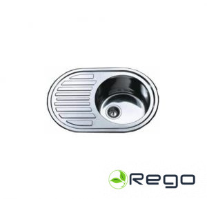 TREDI Iegriežama nerūsējoša izlietne 770x500 labā (21413)