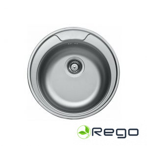 TREDI Iegriežama nerūsējoša izlietne D 490 DM-106 (214140)