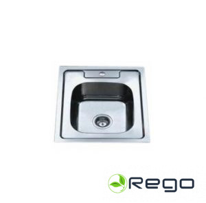 TREDI Uzliekama nerūsējoša izlietne 500x500 (21427)