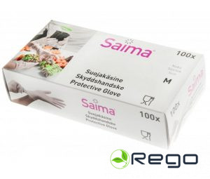 Saima vinila cimdi M 1 pāris