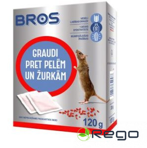 Bros graudi pret pelēm un žurkām 120g