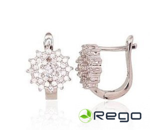 Sudraba auskari 3,40g, 925