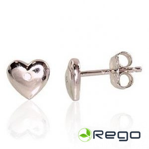 Sudraba auskari 1,00g, 925, cirkonijs