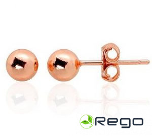 Sudraba auskari ar zelta pārklājumu 925, 0,90g