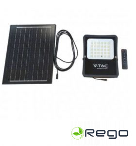 VT-55100 LED prožektors uzlādējams ar saules enerģiju 1200lm