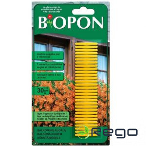 Balkonaugiem mēsloš. stienīši 30gab.Biopon