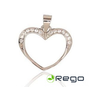 Sudraba kulons 0,90g, 925, cirkonijs