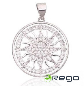 Sudraba kulons 2,50g, 925, cirkonijs