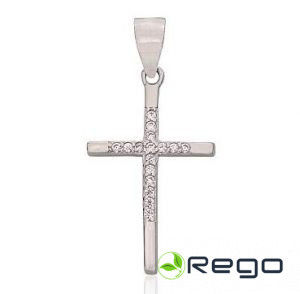 Sudraba kulons 0,60g, 925, cirkonijs