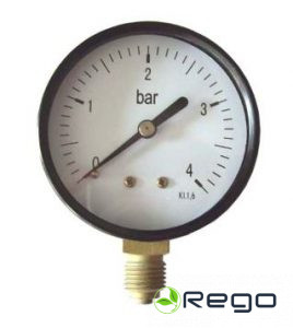 Manometrs radiāls D63 6 ATM., MN-NX-0108-6B/M 63 S/113