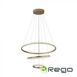 V-tac VT-SMG 7816 LED piekaramā dekoratīvā lampa 3880lm/32W/3K zelta