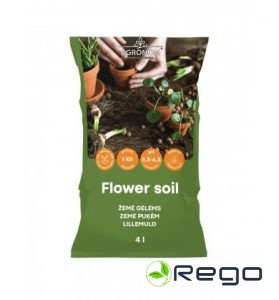 Zeme puķēm 4L AGR