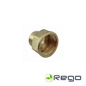 Pāreja 3/8Mx1/2F, misiņa Sobime 62112 (241192)