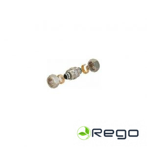 Niķelēta mufta 20-20, PEX caurulēm Gtn 1601N202000 (244460)