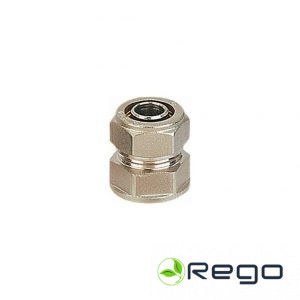 Niķelēts nipelis 1/2F-16, PEX caurulēm  1602N001604 (244469)